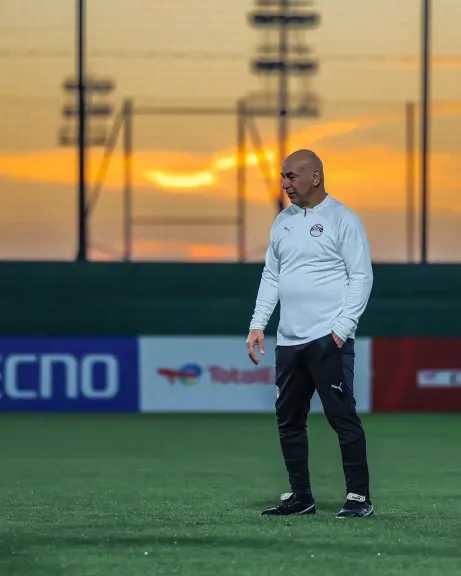مؤتمر صحفي لـ حسام حسن قبل مباراة مصر وجنوب إفريقيا بكأس الأمم