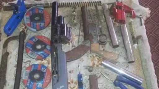 ضبط ورشة لتصنيع الأسلحة في قنا