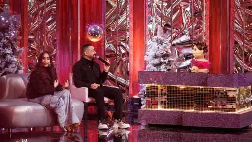 دياب وهاجر الإبياري ضيفا أبلة فاهيتا في ليلة فونطاستيك