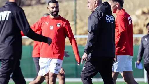 منتخب مصر يختتم تدريباته استعدادًا لمواجهة جنوب أفريقيا غدًا