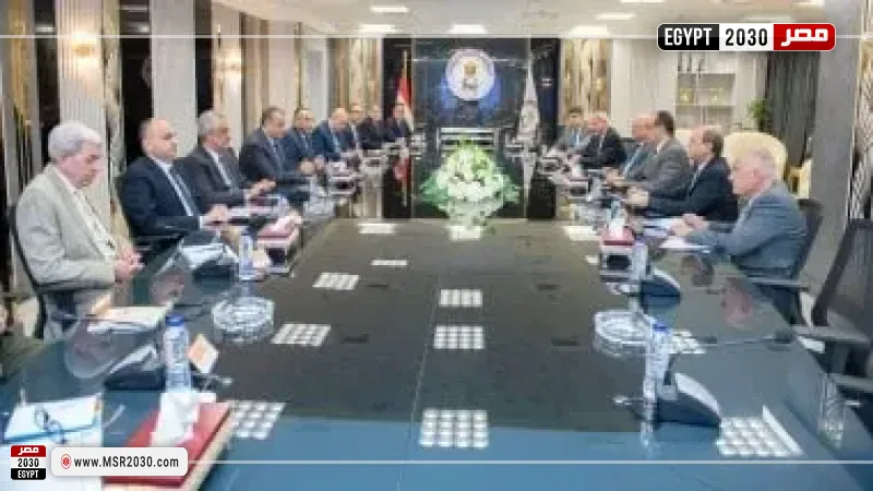 وزيرا الإنتاج الحربي وقطاع الأعمال