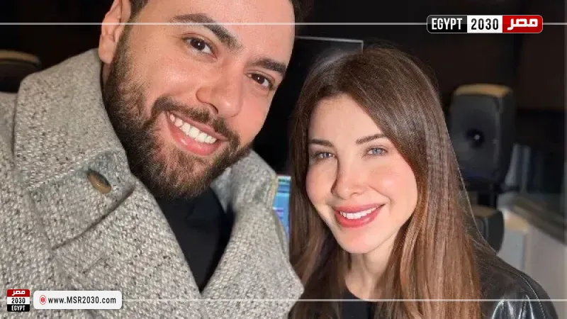 نانسي عجرم ومدين