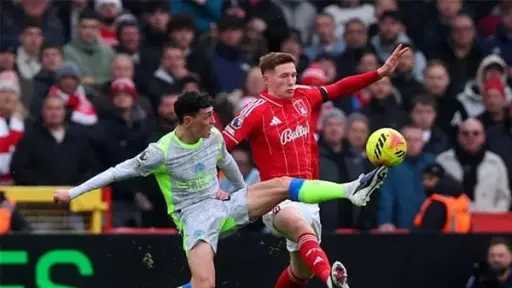 مانشستر سيتي يواصل انتصاراته في البريميرليج بفوز مثير على نوتينجهام فورست 2-1