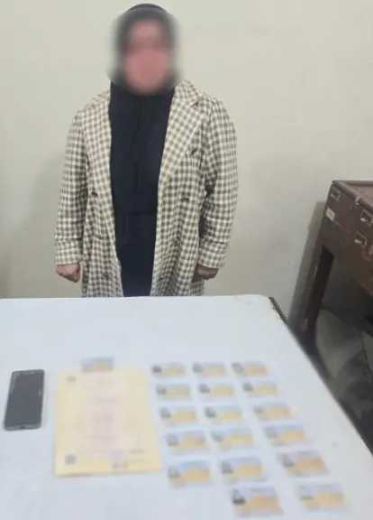 ضبط سيدة تحاول حث المواطنين على التصويت بقنا