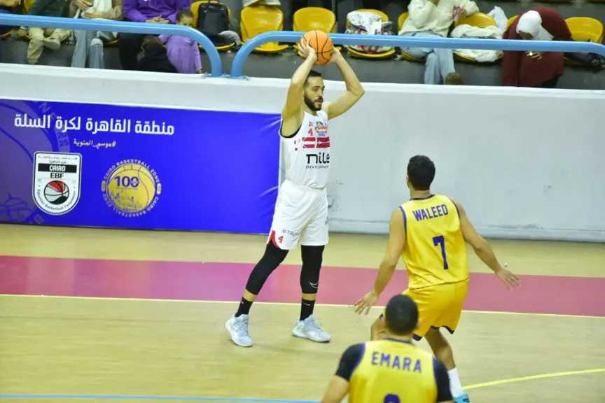 الزمالك يتأهل إلى ربع نهائي كأس مصر لكرة السلة