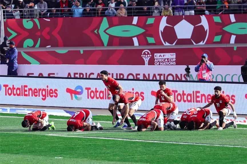 ترتيب مجموعة مصر قبل الجولة الأخيرة في كاس الامم الإفريقية