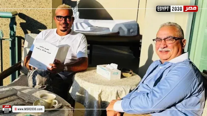 عمرو دياب وإبراهيم عيسى