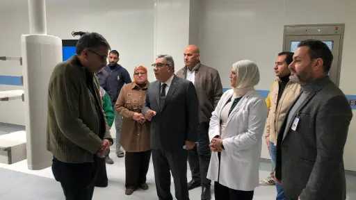 محافظ الدقهلية يتفقد مستشفى التأمين الصحي بسندوب محافظ الدقهلية يتفقد مستشفى التأمين الصحي بسندوب