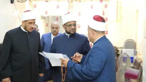 أمين البحوث الإسلامية يتفقد منطقة الوعظ ولجنة الفتوى... أمين البحوث الإسلامية يتفقد منطقة الوعظ ولجنة الفتوى والمعرِض الدائم للكتاب بالمنوفية