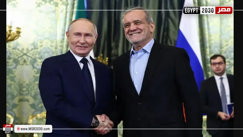 الرئيس الايراني ونظيره الروسي 