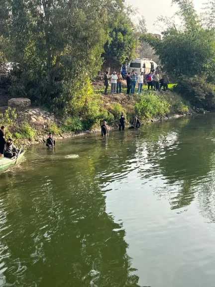 استخراج جثمان رضيع بعد اختطافه وإلقائه في ترعة بالدقهلية