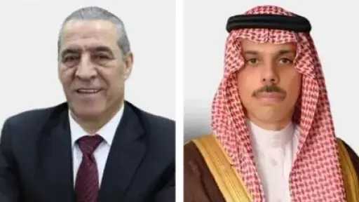 نائب رئيس فلسطين يلتقي وزير خارجية السعودية