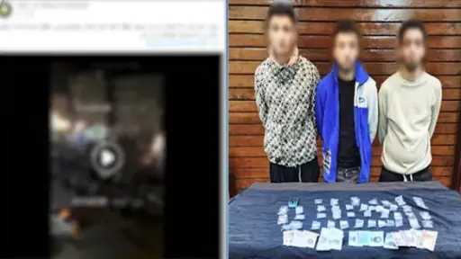 ضبط 3 أشخاص لترويج المخدرات بعد تداول فيديو  فى شبرا الخيمة