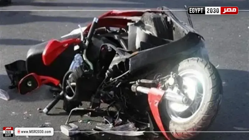  حادث تصادم مع تروسيكل 