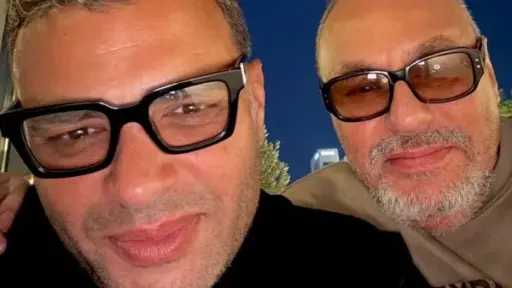 رامي صبري ووالده في أحدث ظهور