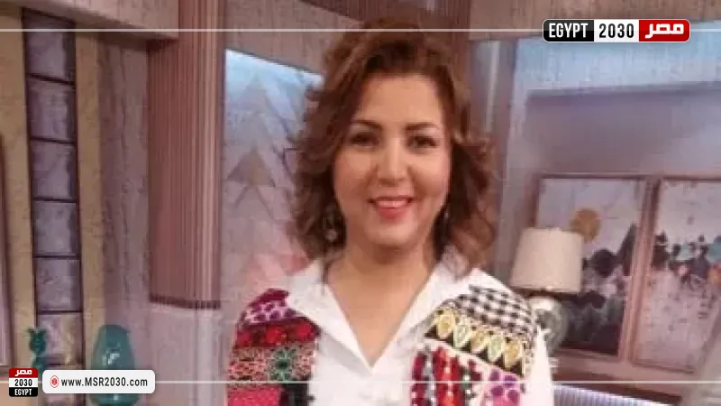 المذيعة نيفين القاضي 