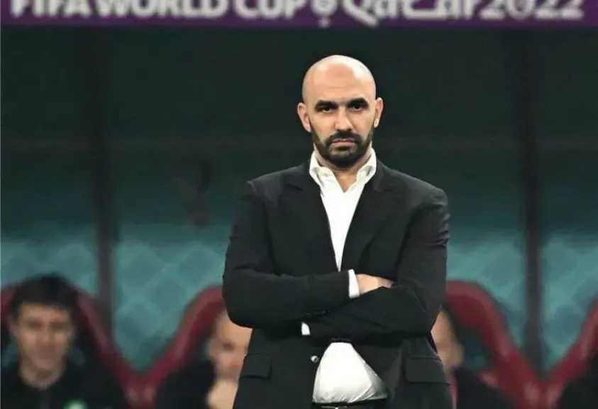 تقارير: الركراكي الأقرب لقيادة الاتحاد في الدوري السعودي