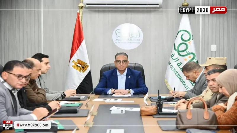 محافظ الفيوم يتابع انتخابات مجلس النواب