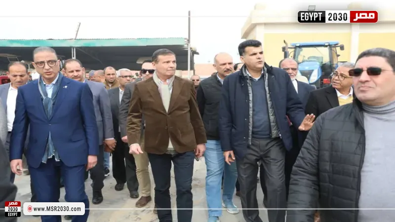 وزير الزراعة ومحافظ الفيوم