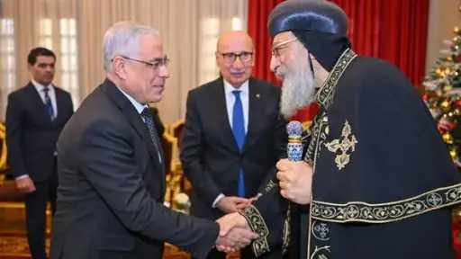 النائب العام ورئيس مجلس القضاء الأعلى يزوران البابا... النائب العام ورئيس مجلس القضاء الأعلى يزوران البابا تواضروس للتهنئة بعيد الميلاد المجيد