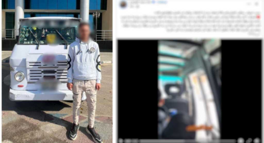 ضبط قائد ميكروباص بالجيزة بعد الاصطدام آخر