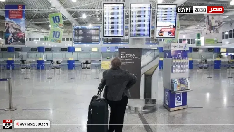 إغلاق المجال الجوي في اليونان