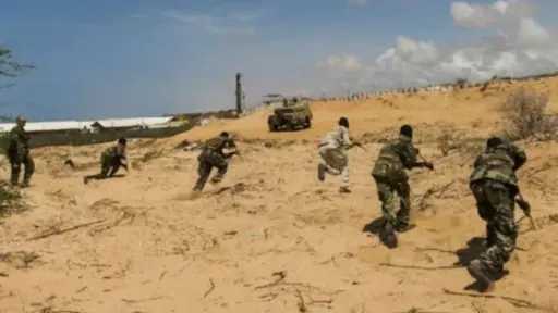 الجيش الصومالي ينفذ عملية عسكرية ضد ميلشيا الشباب... الجيش الصومالي ينفذ عملية عسكرية ضد ميلشيا الشباب الإرهابية