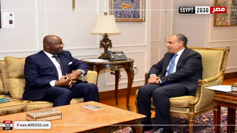 وزير الخارجية يستقبل رئيس البنك الأفريقي للتصدير والاستيراد