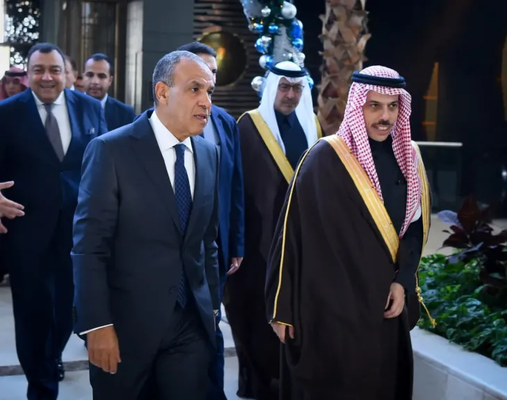 وزير الخارجية ونظيره السعودي