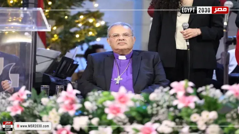 الدكتور القس أندريه زكي رئيس الطائفة الإنجيلية