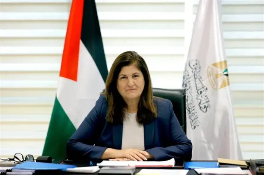 وزيرة خارجية فلسطين الدكتورة فارسين أغابكيان شاهين