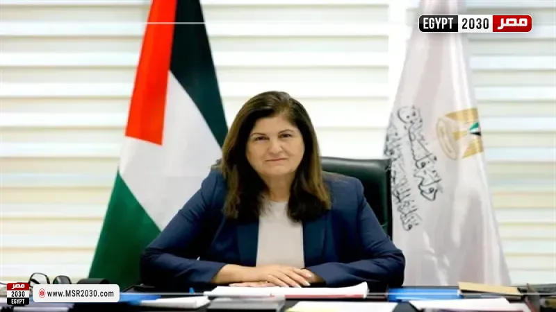 وزيرة خارجية فلسطين الدكتورة فارسين أغابكيان شاهين