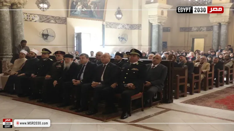 محافظ القاهرة يشهد احتفال الأرمن الأرثوذكس بعيد الميلاد المجيد