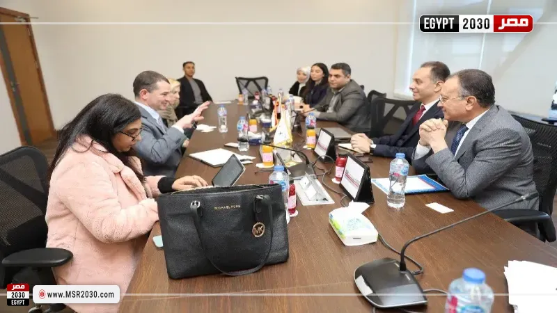 زيارة وفد السفارة الأمريكية لمقر وكالة الفضاء المصرية