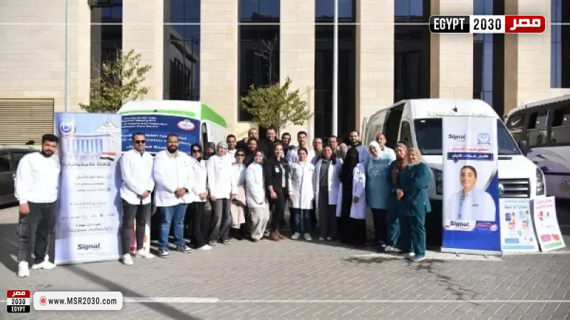 جانب من القافلة