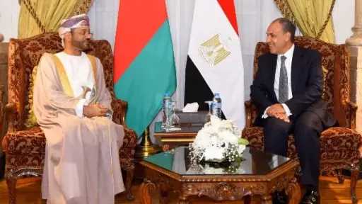 مشاورات مصرية عمانية لبحث أزمات اليمن وفلسطين وقضايا المنطقة