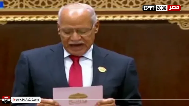 النائب محمد أبو العلا رئيس حزب العربي الناصري وعضو مجلس الشيوخ