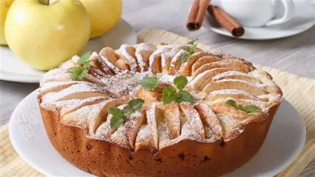 طريقة عمل كيك التفاح والقرفة