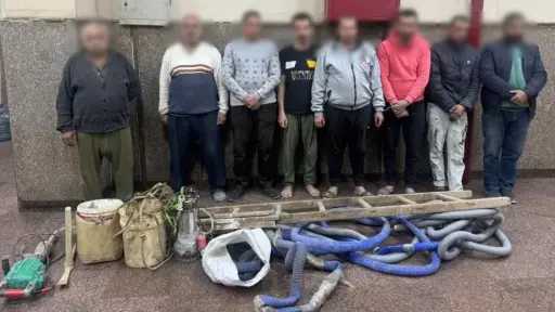 ضبط 8 أشخاص لتنقيب غير مشروع عن الآثار بالسيدة زينب