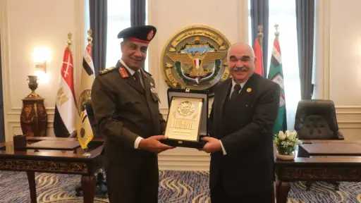 هيئة قضايا الدولة تعقد اتفاقية تعاون مع الأكاديمية العسكرية لرفع كفاءة المتدربين