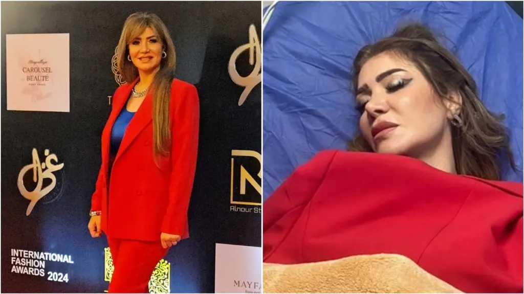 رحاب الجمل توجه رسالة دعم للفنانة لقاء سويدان بعد إصابتها بالعصب السابع