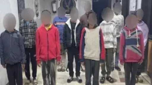 ضبط 12 شخصًا لاستغلال الأطفال في التسول بالجيزة