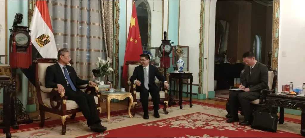 مسئول صيني: علاقتنا مع مصر في أفضل عصورها.. وهي قلب الحزام والطريق