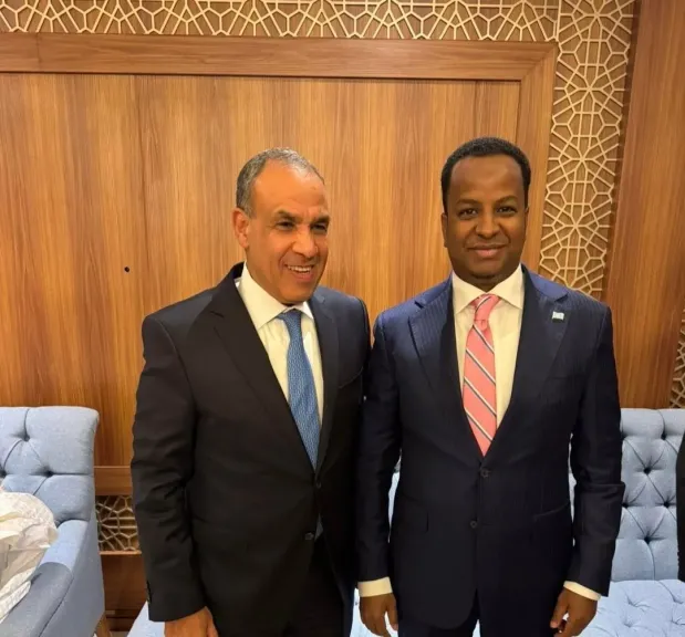 وزير الخارجية ونظيره الصومالي