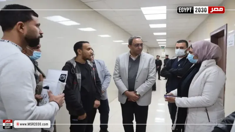 جانب من الزيارة