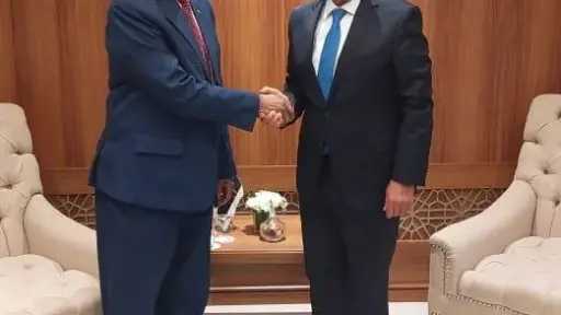 وزير الخارجية يلتقي بنظيره السوداني ويؤكد ضرورة تضافر... وزير الخارجية يلتقي بنظيره السوداني ويؤكد ضرورة تضافر الجهود الإقليمية والدولية للتوصل إلى هدنة إنسانية