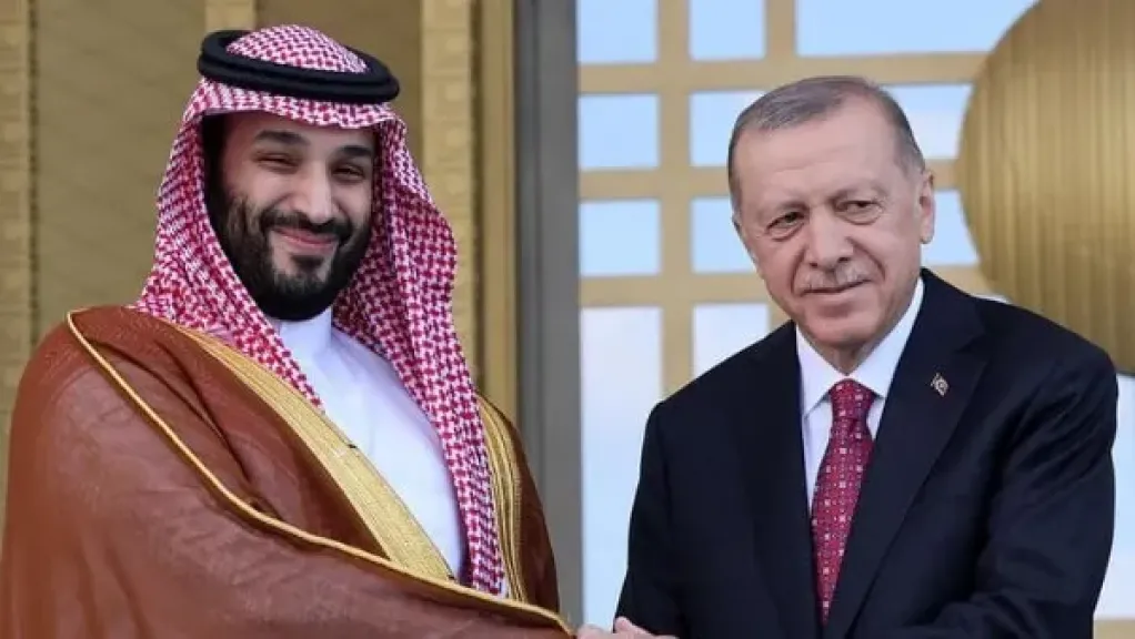 ولي العهد السعودي و الرئيس التركي
