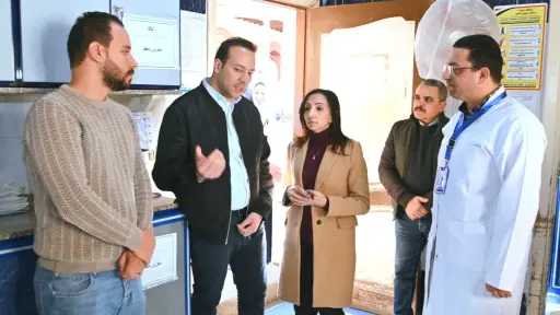 محافظ البحيرة توجه برفع كفاءة الخدمات بمستشفى العيون بدمنهور