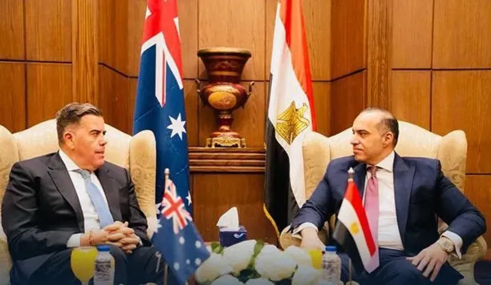 وزير الشؤون النيابية يستقبل رئيس مجلس النواب الفيدرالي الأسترالي