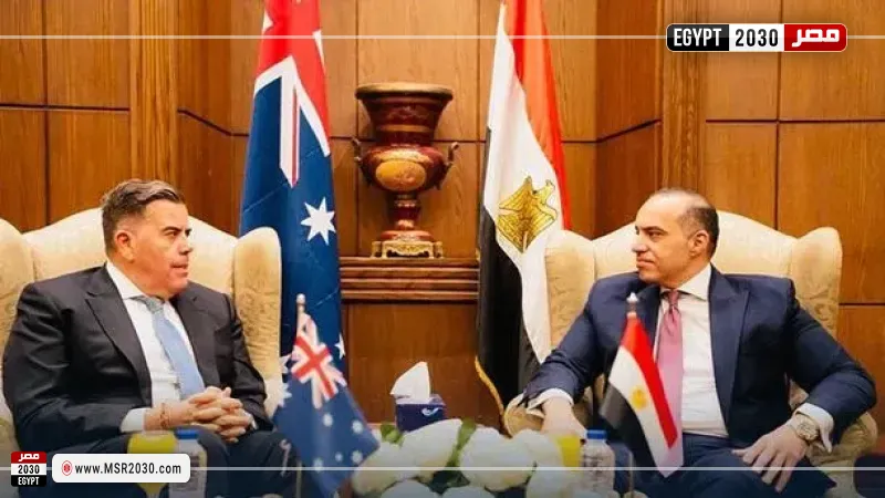 وزير الشؤون النيابية يستقبل رئيس مجلس النواب الفيدرالي الأسترالي